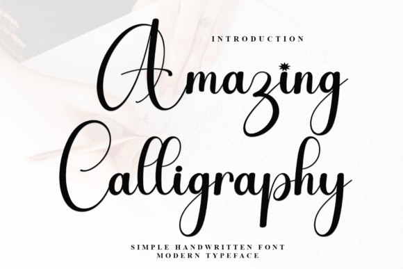 Amazing Calligraphy Font Review