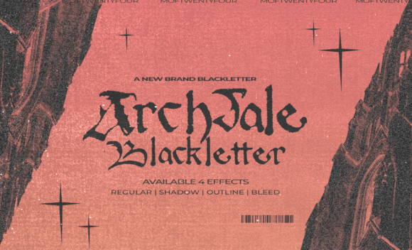 Archdale Blackletter: Gothic Elegance in Font Form