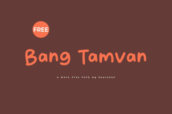 Bang Tamvan Font for Creative Design