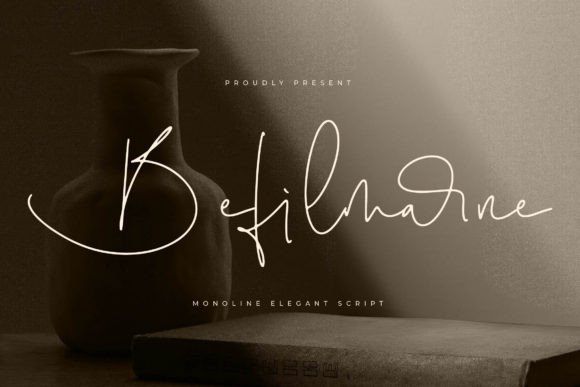 Befilmarne Script Font for Digital Branding and Web Design