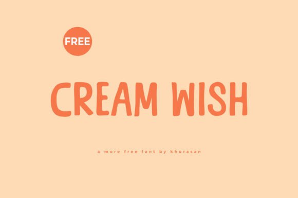 Cream Wish Font for Creative Brands