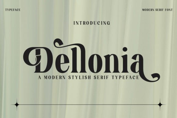 Dellonia: A Font for Elegant Branding