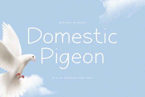Domestic Pigeon Font for Business Branding