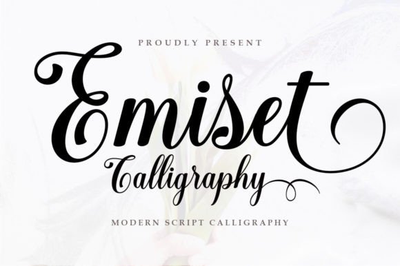 Emiset Calligraphy: A Font for Elegant Branding