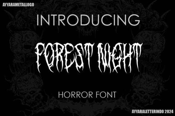 Forest Night Font for Bold Branding