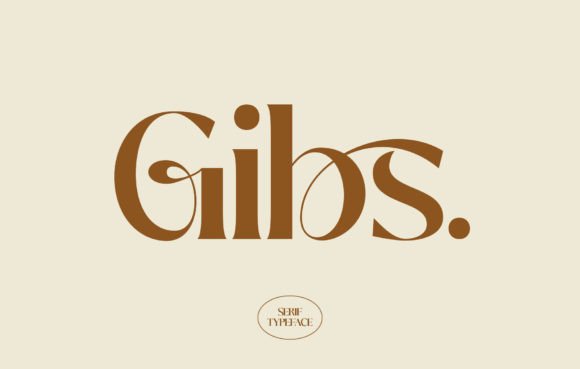 Gibs: A Serif Font for Elegant Branding