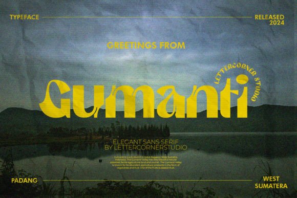Gumanti: A Timeless Sans Serif Font for Digital Design