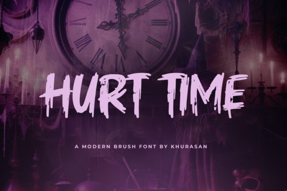 Hurt Time: A Versatile Script Font for Handcrafted Branding