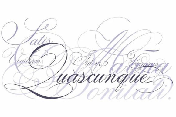 Indenture English Penman Font