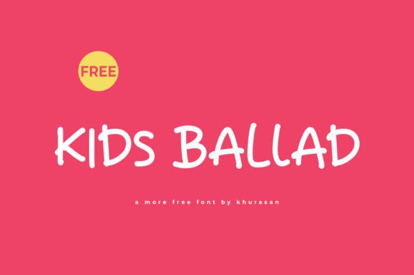 Kids Ballad Font Review
