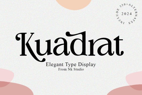 Kuadrat Font for Elegant Campaigns
