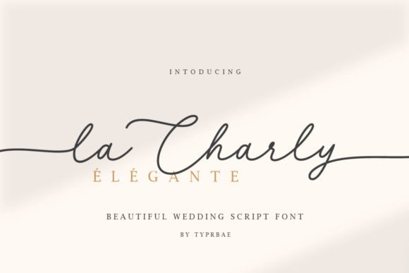 La Charly: A Delicate Script Font for Elegant Web Design