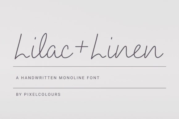 Lilac and Linen Font Review