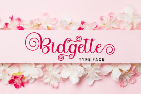 Make Your Brand Unforgettable with Bidgette Script Font