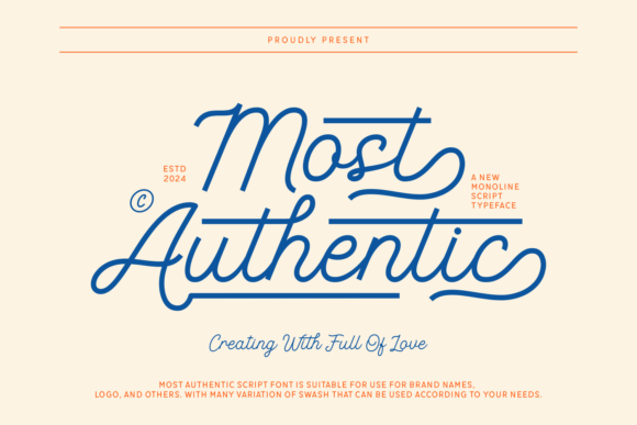 Most Authentic Font for Elegant Branding
