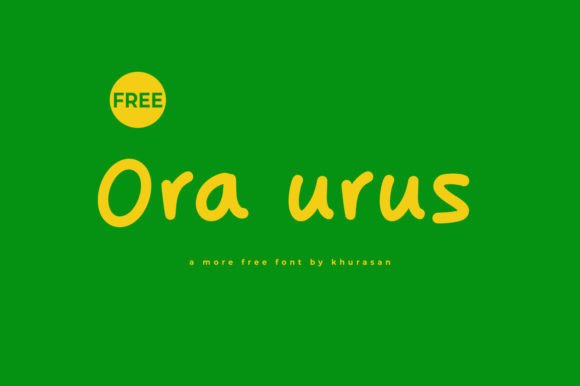 Ora Urus Font for Web Design