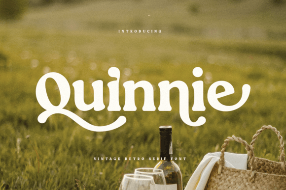 Quinnie Serif Font for Digital Branding and Web Headlines
