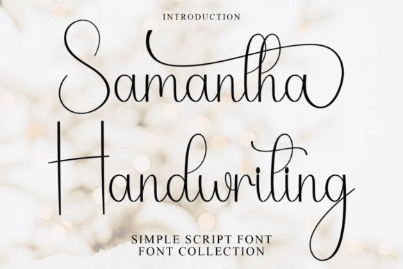 Samantha Handwriting Font Review for Branding and Invitations