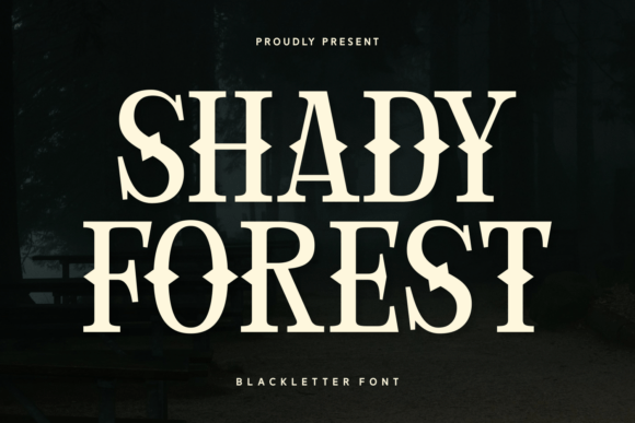 Shady Forest Blackletter Font: A Campaign Designerβs Review