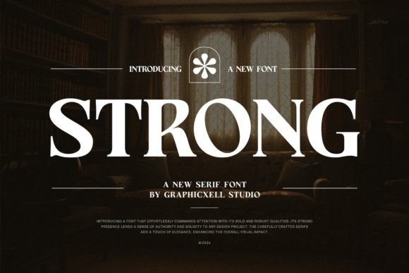 Strong Font for Branding