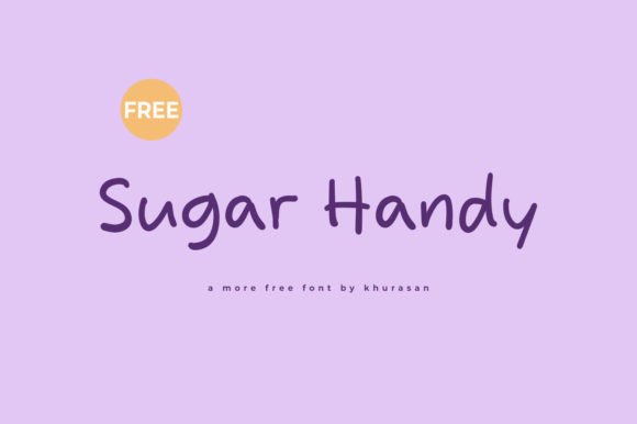 Sugar Handy Font for Business Design